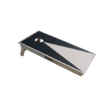 Cornhole žaidimo lenta Juoda Balta – profesionali 122x61 cm lenta