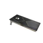 Cornhole žaidimo lenta Juoda Klasika – profesionali 122x61 cm lenta